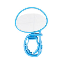 Load image into Gallery viewer, New Universal Rotate Bike Rearview Mirror Unique Bicycle Handlebar Mounted Convex Rear View Mirror Adjustable Full Rotatable Rearview Bicycle Mirrors Wide Angle Acrylic Convex Cycling Safety Mirror For Road Bike