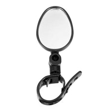 Load image into Gallery viewer, Handlebar Bike Mirror Bicycle Rear view Lens Wide-Angle Safety Mirror Mountain Road Bicycle Wide-Angle Reflector Rotatable Handlebar Mirror Wide Angle Bicycle Mirror Cycling Rear View Mirror Shockproof Acrylic Convex Mirror Safe Rearview Mirror