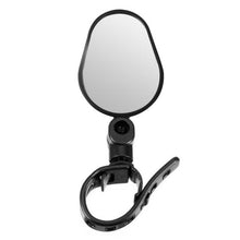 Load image into Gallery viewer, Handlebar Bike Mirror Bicycle Rear view Lens Wide-Angle Safety Mirror Mountain Road Bicycle Wide-Angle Reflector Rotatable Handlebar Mirror Wide Angle Bicycle Mirror Cycling Rear View Mirror Shockproof Acrylic Convex Mirror Safe Rearview Mirror