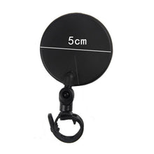 Load image into Gallery viewer, Bike Electric Scooter Rear View Mirror Bicycle Large View Convex Mirror Retro Reflector Modification Rearview Mirror Scooter Adjustable Rear View Glass Bicycle Mirror Reflector Compatible For Bike