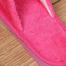 将图片加载到图库查看器,Simple Solid Soft Plush Slippers For Men And Women Winter Warm Indoor Non-slip Slippers Shoes Comfortable Memory Foam Slippers For Women's And Men's Casual House Shoes