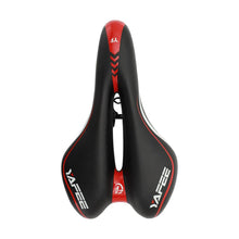 将图片加载到图库查看器,Sport Bicycle Saddle Soft Shock Absorbing Hollow Bike Cushion Road Cycling Sponge Comfortable Bicycle Seat Most Comfortable Bicycle Saddle Shock Absorber Waterproof Suitable For Fitness Outdoor Wide Soft Padded Bike Saddle