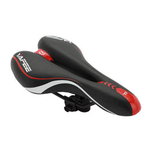 将图片加载到图库查看器,Sport Bicycle Saddle Soft Shock Absorbing Hollow Bike Cushion Road Cycling Sponge Comfortable Bicycle Seat Most Comfortable Bicycle Saddle Shock Absorber Waterproof Suitable For Fitness Outdoor Wide Soft Padded Bike Saddle