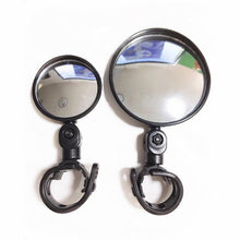 Load image into Gallery viewer, Universal Bike Bicycle Cycling Mirror Handlebar Wide Angle Rear View Rearview Bike Accessories Bike Helmet Mirror Bike mirror, 2pcs bike rear view mirrors With Wide Angle Convex Mirror Adjustable Rotatable Handlebar For Mountain Bike Off-Road Bike