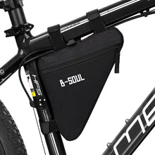 将图片加载到图库查看器,Waterproof Bicycle Bag Bike Triangle Bag For Bicycle Front Frame Bag Bike Bag Cycling Top Tube Bag Bicycle Bottle Bag Bike Storage Frame Bag Bicycle Front Tube Triangle Water Resistant Cycling Pack Strap On Pouch Bike Accessories Tool Accessible