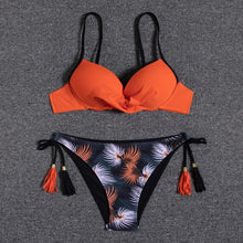 将图片加载到图库查看器,Bikini Push Up Swimwear Bikini Set Pink Swimwear Women Micro Swimsuit Female Bandage Bikini Beach Wear Swimming Two-Piece Swimsuit Summer Swimsuit for Women