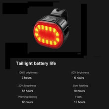 Load image into Gallery viewer, 2PCS LED Bike Light Bicycle Front Rear lights USB Charge Headlight Cycling Taillight Bicycle Super Bright Front And Back Bicycle Lights USB Rechargeable Durable Waterproof Mountain Helmet Road Night Riding For Bike