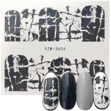 Load image into Gallery viewer, Avocado Fruit Transfer Nail Stickers Charms Winter Water Sticker For Nails Sliders Character Image Tattoo Decal Decoration Cute Summer Nail Art Stickers Summer Fruit Stickers on Nails Unicorn Banana Cherry Avocado Dog Strawberry Nail Art Decals