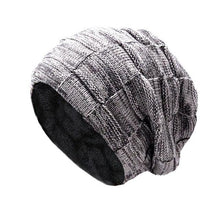 Load image into Gallery viewer, Winter Scarf Hat Set Outdoor Sport Warm Beanies Hat For Men Knitted Hats Bandana Hiking Camping Kid Neck Warmer Cap Neck Gaiter Winter Knitted Beanie Scarf Men Hat Neck Warmer Gaiter Face Cover Winter Beanie Hat Scarf Set Fleece Lined Skull Cap Winter Hat