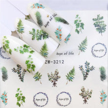 Load image into Gallery viewer, Designer Water Transfer Tips Nail Art Pink Rose Flower Sticker Decals Women Beauty Wedding Nails Love Nail Art Decoration Pop Art Nail Stickers Sexy Girl Designs Comics Water Transfer Decals Manicure DIY Lips Nail Art Decorations Slider Nail Art Stickers