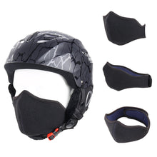将图片加载到图库查看器,Fashion Winter Thermal Fleece Balaclava Full Face Mask Skiing Hat Bandana Hat Windproof Snowboard Scarves Women Men Helmet Cap Mask Balaclava Ski Mask with Ear Loop Adjustable Windproof Balaclava Half Face Mask Windproof Men Women