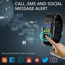 将图片加载到图库查看器,Connected Child Smart Sport Watch For Girls Boys Students Wrist Clock Electronic LED Digital Child Wrist Watch Fitness Tracker With Heart Rate Monitor Waterproof Activity Tracker With Sport Modes Sleep Monitor Fitness Watch With Call SMS Reminder