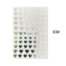 将图片加载到图库查看器,Gold Christmas Snowflake 3D Nail Stickers Sparkly Iridescent Silver Xmas Tree Elk Deer Transfer Sliders Winter Nails Accessories Design Decor Tip Transfer Nail Decals Sticker For Pretty Girl Self-Adhesive Nail Decals Designer Nail Stickers