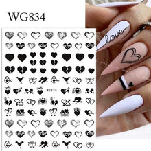 将图片加载到图库查看器,Gold Christmas Snowflake 3D Nail Stickers Sparkly Iridescent Silver Xmas Tree Elk Deer Transfer Sliders Winter Nails Accessories Design Decor Tip Transfer Nail Decals Sticker For Pretty Girl Self-Adhesive Nail Decals Designer Nail Stickers
