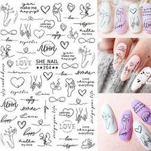 将图片加载到图库查看器,Gold Christmas Snowflake 3D Nail Stickers Sparkly Iridescent Silver Xmas Tree Elk Deer Transfer Sliders Winter Nails Accessories Design Decor Tip Transfer Nail Decals Sticker For Pretty Girl Self-Adhesive Nail Decals Designer Nail Stickers