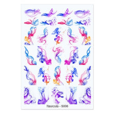 Load image into Gallery viewer, Flowers Leaves Line 3D Nail Stickers Autumn Winter Fall Leaf Design Transfer Sliders Abstract Waves Nail Art Decals Manicures Decal Self-Adhesive 3D Wave Design Decoration for Women Girls Tape Nail Art Stickers Decal Decoration