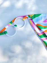 Load image into Gallery viewer, Bikini Swimsuit Solid Color Bikini Set Swimwear Bathing Suit Women Bikinis String Beach Women Two Piece Bikini Swimsuit Bathing Suits Halter Triangle Tops String Bikini Sets
