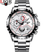 Load image into Gallery viewer, Men's Watch With Chronometers Day Display And Fluorescent Hands Unique Design Excellent Gift