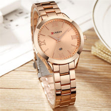 Load image into Gallery viewer, Women's Waterproof Elegant Classic Watch With Big Numerals And Date Display Luxury Wristwatch Excellent Gift