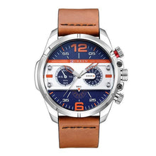 Load image into Gallery viewer, Men's Waterproof Retro Style Watch With Excellent Background, Chronometers Large Numbers Perfect Gift
