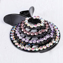 Load image into Gallery viewer, New Crystal Bird Nest Ponytail Holder Fair Crab Claw Clip Hairpin Rhinestone for Women Girls Accessories Barrettes Headwear Gorgeous Hair Accessories For Women