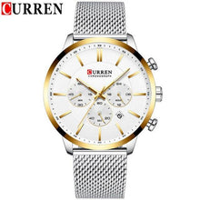 Load image into Gallery viewer, Unisex Elegant Stainless Steel Watch With Chronometer And Date Display Excellent Design Perfect Gift