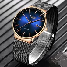 Load image into Gallery viewer, Men's Elegant Watch With Stainless Steel Straps And Special Date Display Excellent Look Unique Design Perfect Gift