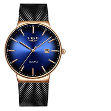 Load image into Gallery viewer, Men's Elegant Watch With Stainless Steel Straps And Special Date Display Excellent Look Unique Design Perfect Gift