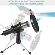 Load image into Gallery viewer, Professional Condenser Studio Recording Microphone