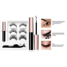 Load image into Gallery viewer, Professional Long Lasting Magnetic Eyeliner And Eyelash Kit