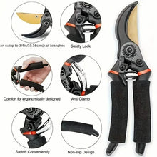 将图片加载到图库查看器,Professional Titanium Bypass Pruning Shears