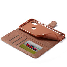 将图片加载到图库查看器,PU Leather Cover with RFID Blocking Card Holder Magnetic Clasp Folio Case For Xiaomi Redmi Note 5 Case Leather Wallet Luxury Cover Redmi Note 5 Pro 10 Pro 10s 9S 9 8 7 4 9T 10 5G 11 Case Flip Cover