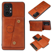 Load image into Gallery viewer, PU Leather Flip Case For Xiaomi Redmi Note 11 11S 10 9 8 9s 9T Mi 12 10T 11T POCO X3 GT X4 Pro F3 Wallet Card Slot Holder Cover Genuine Leather Magnetic Card Holder Folio Cover