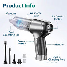 将图片加载到图库查看器,Purely C105 Keyboard Cleaner, Compressed air Duster & Vacuum Cleaner