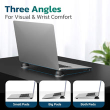 Load image into Gallery viewer, Purely Laptop Cooling Pad Legs Portable Magnetic Ball Opens Into 4 Non-Slip Laptop Stand Legs