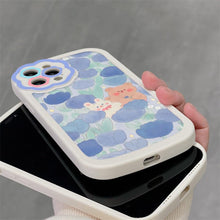Load image into Gallery viewer, Purple Flower Phone Case For iPhone 11 Case iPhone 13 14 Pro Max iPhone 12 Phone Case iPhone11 iPhone14 Soft Back Cover Cute Pattern Soft iPhone Fashion Comfortable Grip Design & Aesthetic Floral Pattern iphone Case