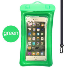将图片加载到图库查看器,Purple Universal Waterproof Phone Case Water Proof Swim Pouch Bag Cases For iPhone Floating Phone Protector Smartphone Touchscreen Waterproof Pouch
