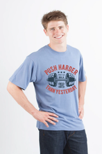 将图片加载到图库查看器,Push Harder Men's Bamboo Viscose/Organic Cotton Short Sleeve Graphic T-Shirt