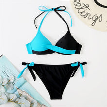 Load image into Gallery viewer, Push Up Bikinis 2022 New Swimwear Women's Bikini Swimsuits Floral Printed Bathing Suits for Women 2 Piece Bikini Women Floral Print Bikini Sets Swimsuit Beach Wear Bathing Suit Female Two Pieces