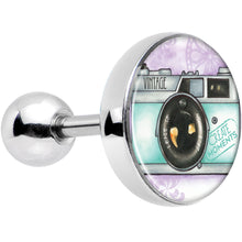 Load image into Gallery viewer, Vintage Camera Tragus Cartilage Earring