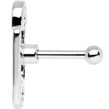 Load image into Gallery viewer, 16G Open Safety Pin Tragus Cartilage Earring