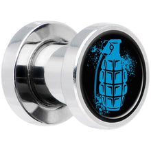 将图片加载到图库查看器,Blue Grenade Steel Screw Fit Plug Set 2G