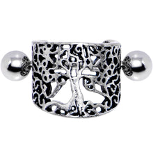 Load image into Gallery viewer, 16G 1/2 Wild Tree Cuff Cartilage Earring