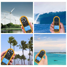 Load image into Gallery viewer, Qotone GM816 Digital Anemometer Wind-Speed Gauge Meter
