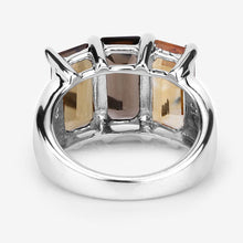Load image into Gallery viewer, 8.17 Carat Genuine Multi Stones .925 Sterling Silver Ring