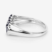 Load image into Gallery viewer, 2.60 Carat Genuine Blue Sapphire .925 Sterling Silver Ring