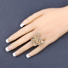 Load image into Gallery viewer, 4.43 Carat Genuine Citrine .925 Sterling Silver Ring