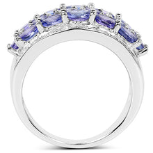 Load image into Gallery viewer, 2.72 Carat Genuine Tanzanite .925 Sterling Silver Ring