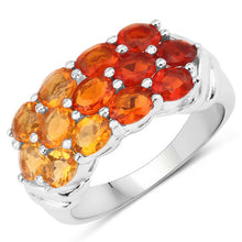 Load image into Gallery viewer, 1.56 Carat Genuine Fire Opal .925 Sterling Silver Ring