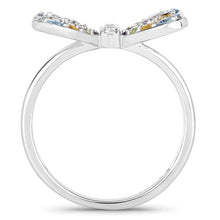 Load image into Gallery viewer, 1.18 Carat Genuine Multi Stones .925 Sterling Silver Ring